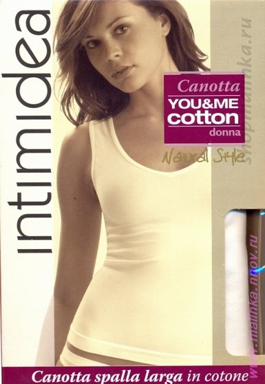 Майка Canotta s.l You&Me cotton