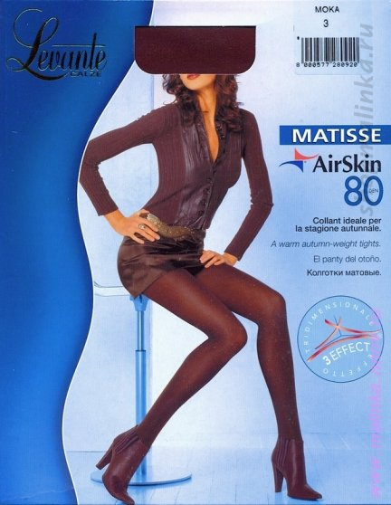 Колготки теплые Matisse 80