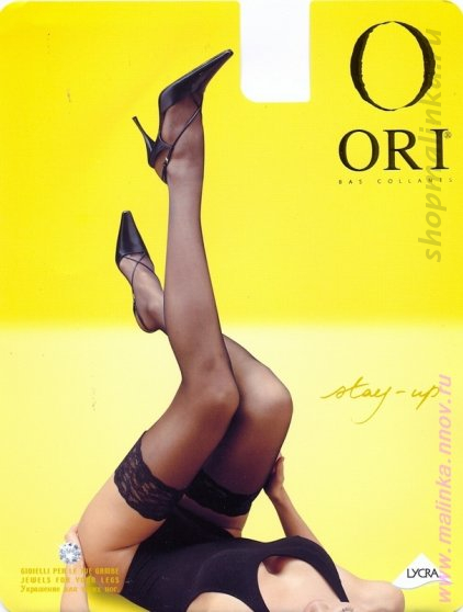 Чулки классические Genna 20 (чулки под пояс)