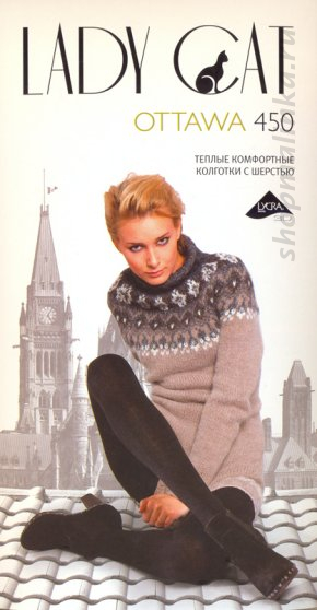 Колготки теплые Ottawa 450 XL