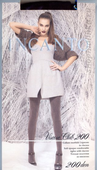 Колготки теплые Viscose Club 200