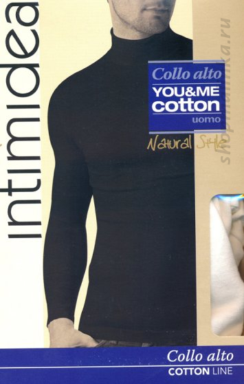  T-Shirt colo alto You@Me cot. Uomo