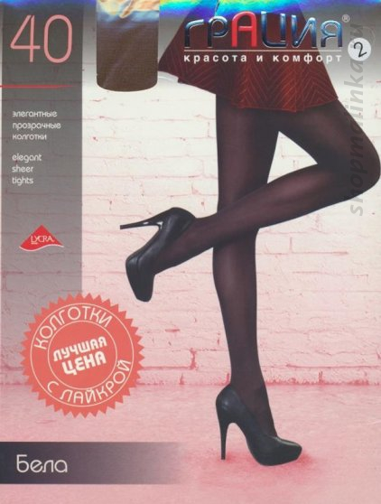 Колготки классические Бела 40 XL