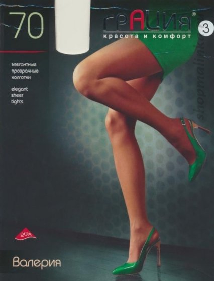 Колготки классические Валерия 70 XL
