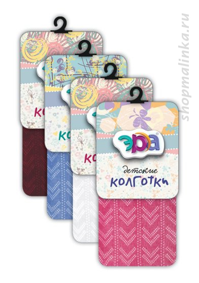 Колготки детские Эра Дет Елочка Ажур 3-8