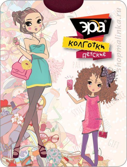 Колготки детские Эра Дет Микрофибра 50