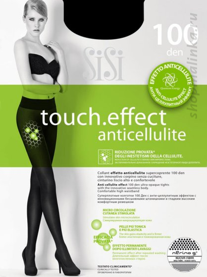 Колготки теплые Touch eff  anticell 100