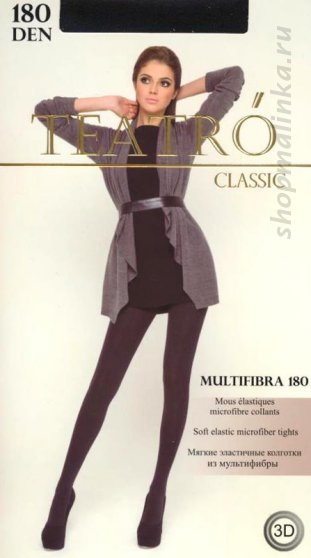 Колготки теплые Multifibra180