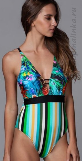 Сплошной купальник формованная чашка 7-9021