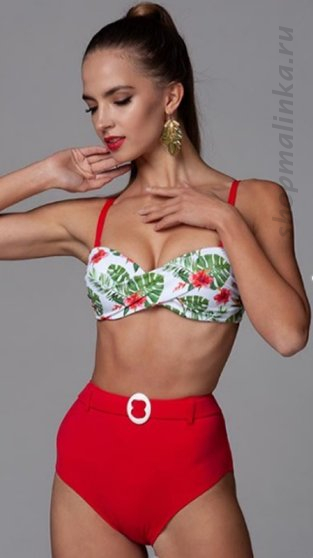 Купальник Пуш-ап + Слипы 905-90135