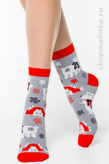 Носки женские х\б New year 647 ж.