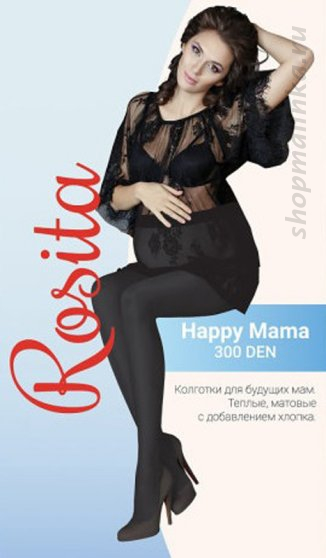 Колготки для беременных Happy mama 300