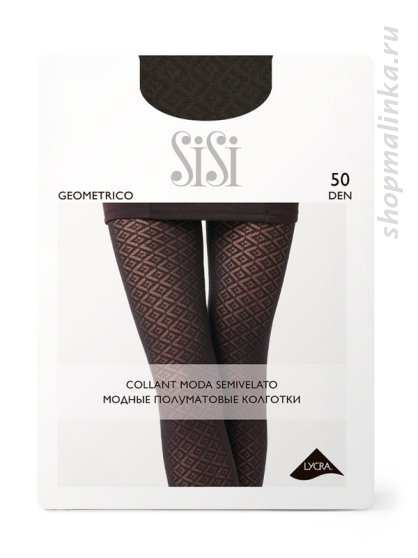 Колготки фантазийные Geometrico