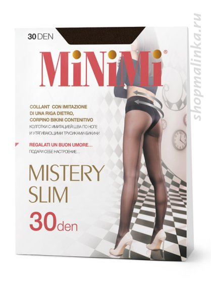 Колготки фантазийные Mistery slim 30