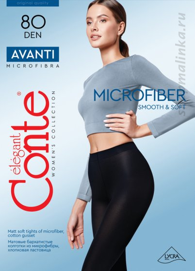 Колготки теплые Avanti 80