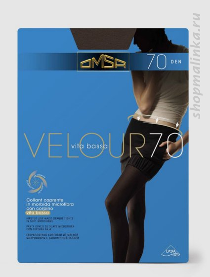 Колготки теплые Velour 70 VB