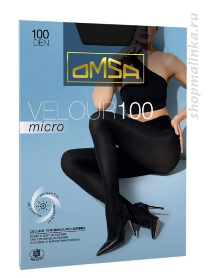 Колготки теплые Velour Micro 100