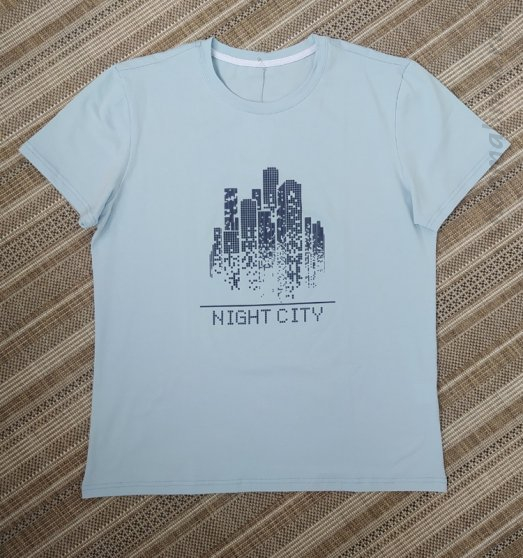 Футболка мужская 52-1306 рисунок