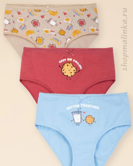 Трусы для девочек GULC3342-3