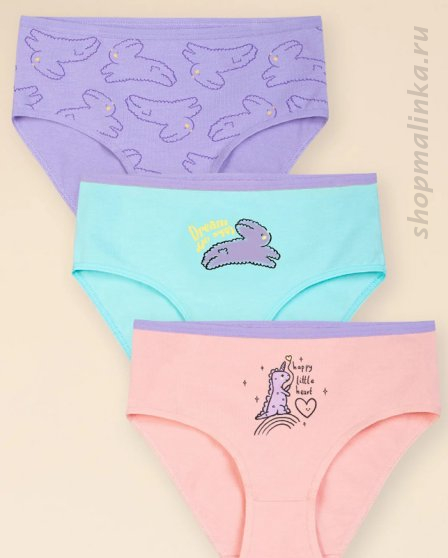 Трусы для девочек GULC3343-3