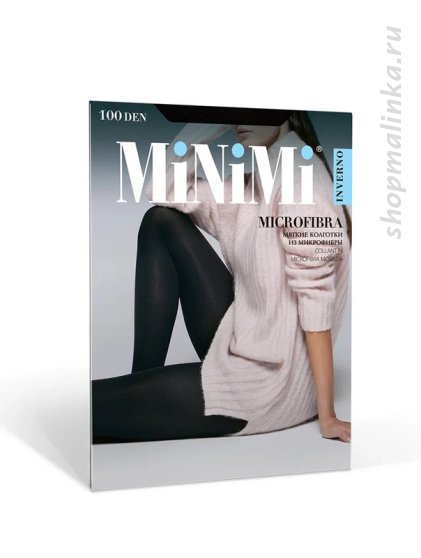 Колготки теплые MICROFIBRA 100