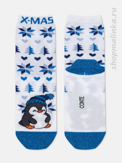 Носки женские х\б New year 953 ж.