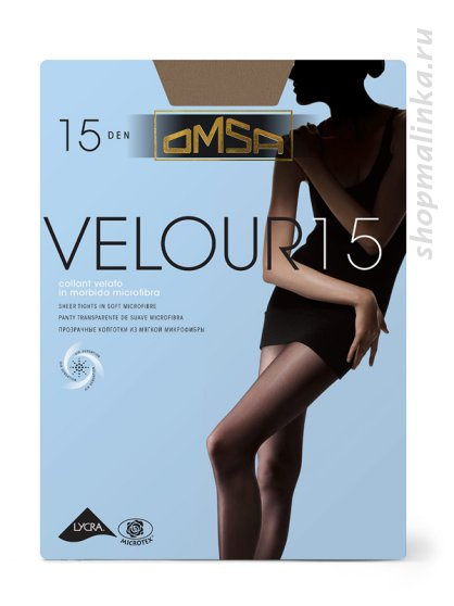 Колготки классические Velour 15 microfibra