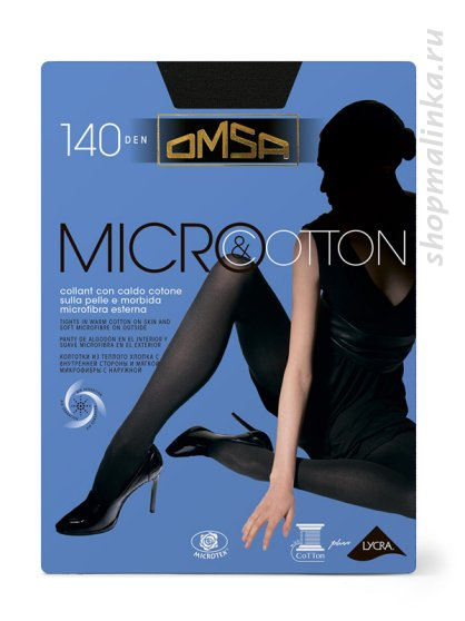 Колготки теплые Microcotton 140