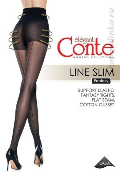 Колготки фантазийные Line Slim