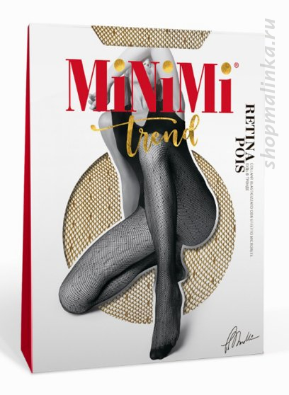 Колготки сетка Retina Pois