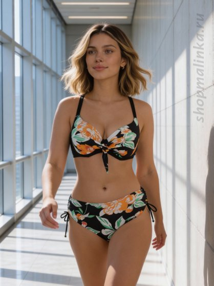 Купальник формованная чашка + слипы SN7153