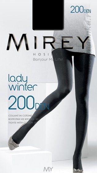 Колготки теплые Lady Winter 200