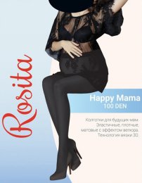 Колготки для беременных Happy mama 100