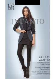 Колготки теплые Cotton Clab 150 XL-XXL