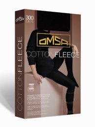 Колготки теплые Cotton Fleece 300 maxi