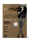Колготки классические Attiva 40 XXL Plus size
