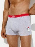 Трусы боксеры (шорты) OmU 1234-25B New Year